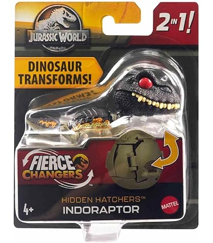 Amazon.com: Jurassic World Fierce Changers Hidden Hatchers