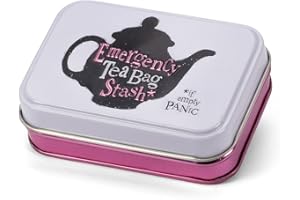 ON THE BRIGHT SIDE Brightside Tea Bag Stash Metal Tin