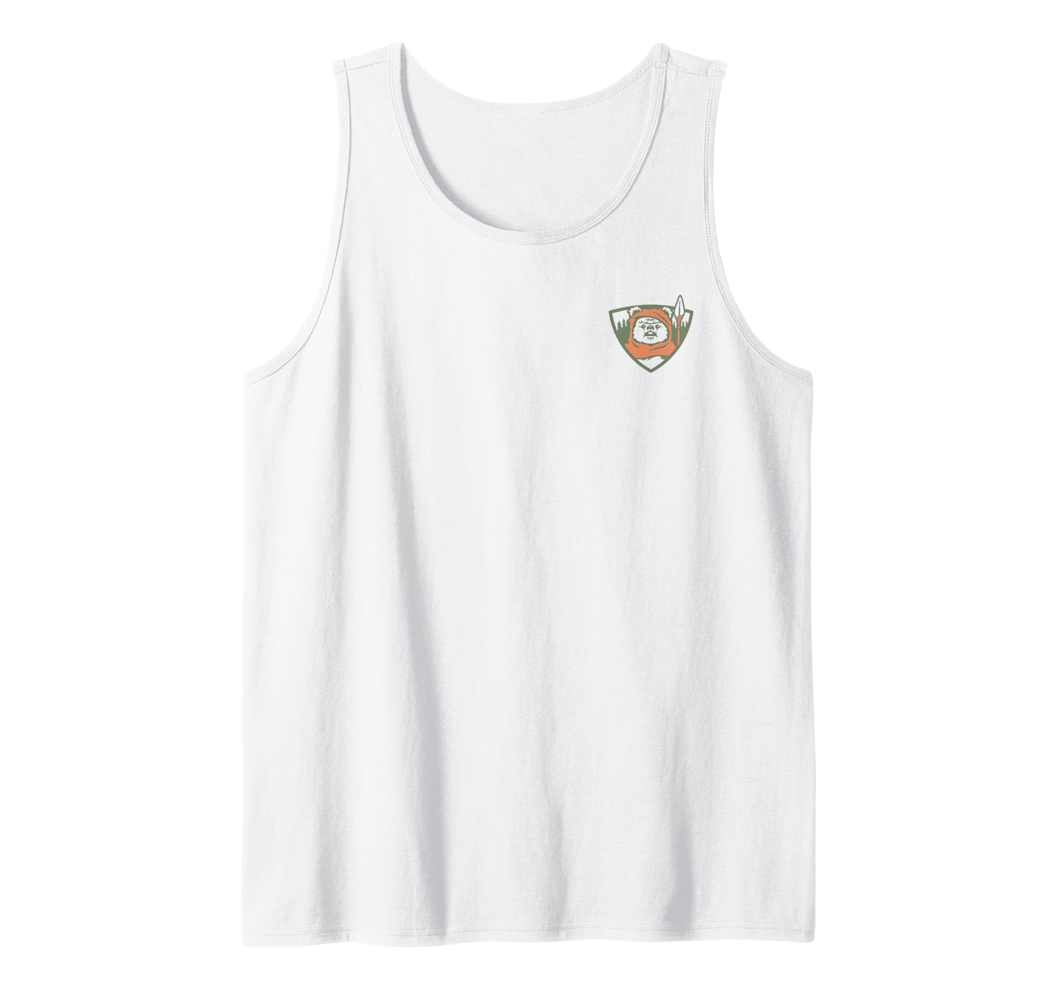 Star Wars Ewok Park Ranger Endor Forest Front & Back Tank Top