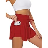 Heyielda High Waist Flowy Athletic Shorts for Women High Rise Workout Gym Butterfly Shorts