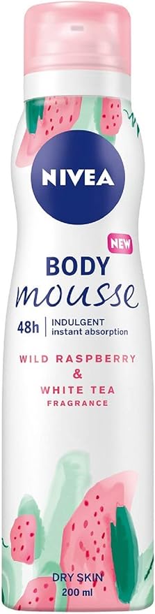 nivea silk mousse raspberry