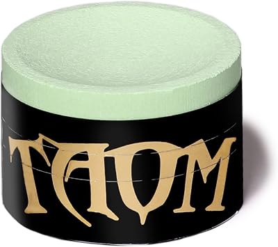 TAOM Billiard Chalk 2.0 Green 1 Unit Professional Cue Chalk