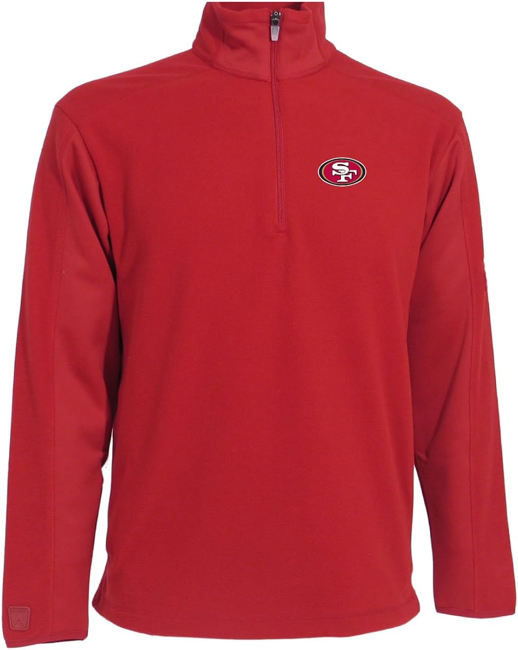Amazon.com : NFL Men's San Francisco 49Ers 3/4 Zip Fleece Pullover : Sports Fan Outerwear 
