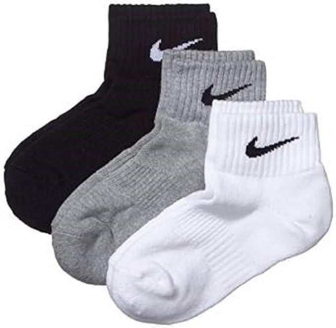 kids nike quarter socks
