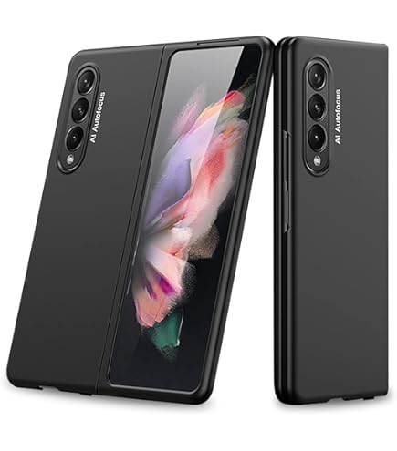 Amazon.com: Samsung Galaxy Z Fold3 Leather Cover - Official Case