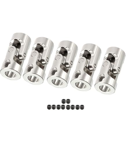 Amazon.com: uxcell 6mm to 6mm Inner Dia Rotatable Universal