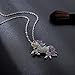 Unicorn Necklace - Rhinestone Rainbow Unicorn Necklace for Girls - Unicorn Rainbow Necklace