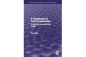 A Handbook of Test Construction (Psychology Revivals): Introduction to Psychometric Design
