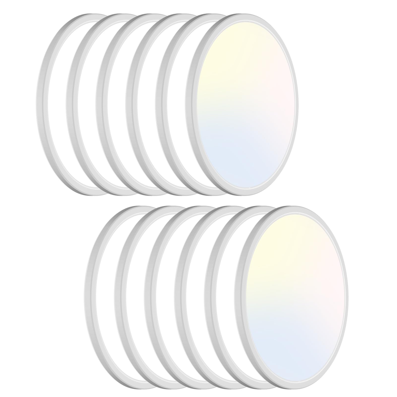 libtit 13 Inch Led Flush Mount Ceiling Light