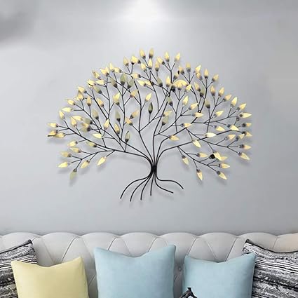 YJPQ Wall Hanging Farmhouse Metal Art 