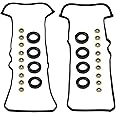 Engine Valve Cover Gasket Set VS50592R 1UZ-FE 2UZ-FE 3UZ-FE Compatible with 1998-2009 Lexus GS400 GS430 GX470 LS400 LS430 LX470 SC400 SC430 Toyota 4Runner Land Cruiser Sequoia 4.0L 4.3L 4.7L