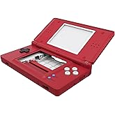 eXtremeRate Monster Index Console Style Replacement Full Housing Shell for Nintendo DS Lite, Custom Handheld Console Case Cover with Buttons, Screen Lens for Nintendo DS Lite NDSL - Console Without