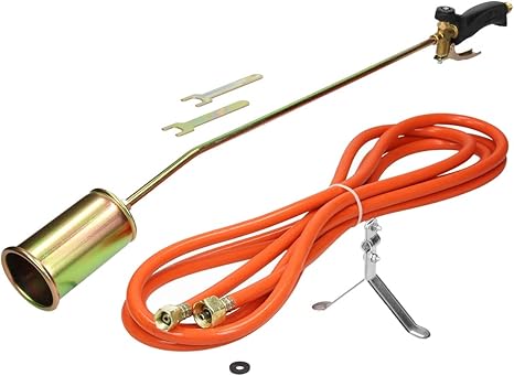 ECD Germany Antorcha de gas 58 KW - Potencia de combustión de 58 kW