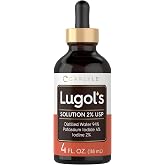 Carlyle Lugols Iodine 2 Percent | 4 fl oz (Pack of 1) | Potassium Iodide and Iodine Solution 2% Liquid Drops