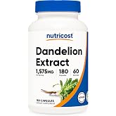 Nutricost Dandelion Extract 180 Capsules for 60 Servings Per Bottle | Vegan, GMO Free and Gluten Free