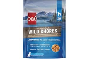 COEVO | Vita•Boost™ Wild Shores Salmon, Trout, & Herring Treats for Dogs • 3.52oz / 100g | Skin & Coat, Bone & Joint, and Dig