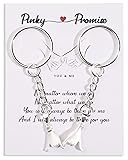 Miss Pink Best Friend Keychain Set of 2 Bestie