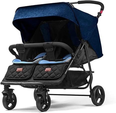 twin travel system side by side