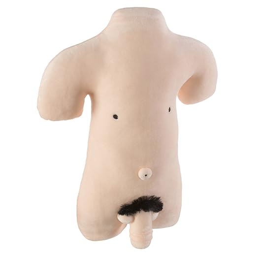 Goods & Gadgets Boyfriend Kuschelkissen - Männer-Körper Ersatz-Partner; Das Party-Geschenk für Single Frauen
