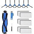 JJ Neumann Replacement Parts Accessories Compatible with Dser Robot Vacuum RoboGeek 20T, 21T, 22T, 23T (13 Pcs Value Pack)