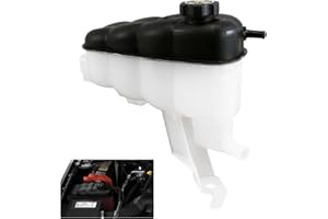 PPNZQAUT 22870828 Engine Coolant Reservoir Tank with Cap Compatible with 2005-2019 Cadillac Escalade | Chevrolet Avalanche Cheyenne Silverado Suburban Tahoe | GMC Sierra Yukon | Replaces # 603-054