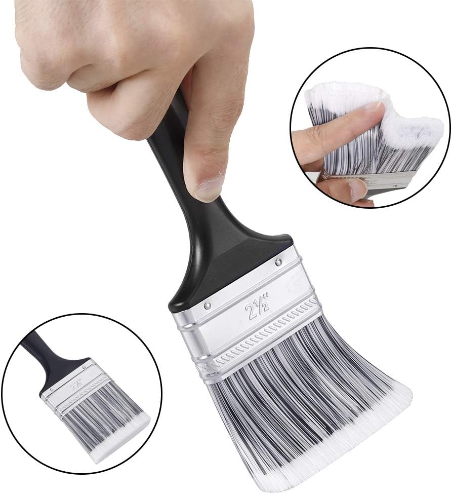Gaosaili 6pcs Paint Brush Set, Decorating Brushes for Furniture Wall Painting - Image 5