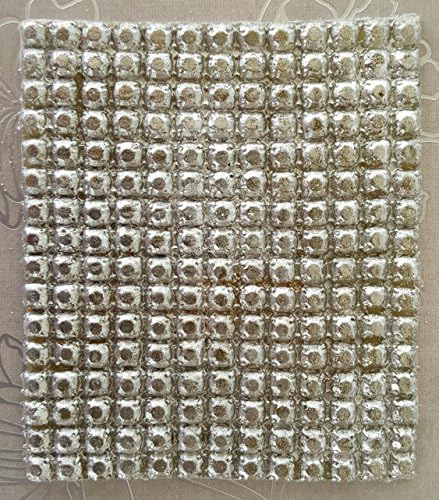 Ready to Use - Handcraft Facet 3D Edible Rhinestone/Diamond White Vanilla Flavor Chocolate Candy Jewelry - Can be cut to use- Order 2 Will be Shipped Priority Expedite