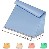 Metronic Poly Mailers 14.5x19 200pcs, Large Shipping Bags for Clothing, Durable Shipping Envelopes, Mailing Bags for Small Business, Waterproof and Tear-Proof Poly Bags Blue