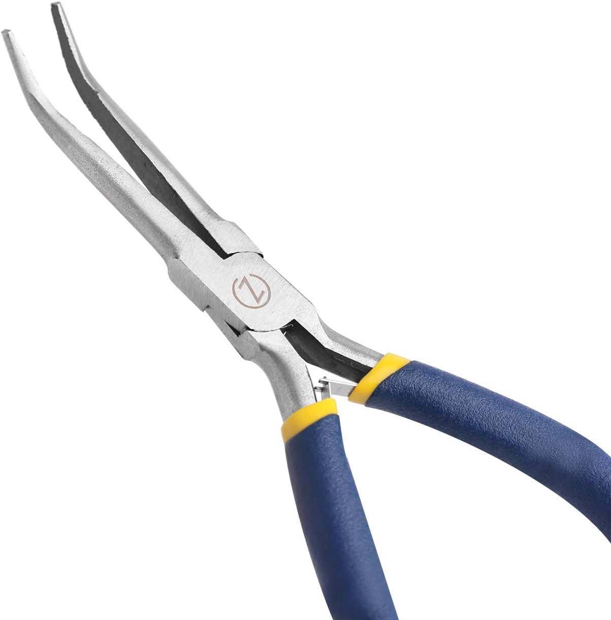 6" Mini Needle Nose Pliers with Comfort Grip Handles, 2 Pliers Set for Handmade Craft - - 