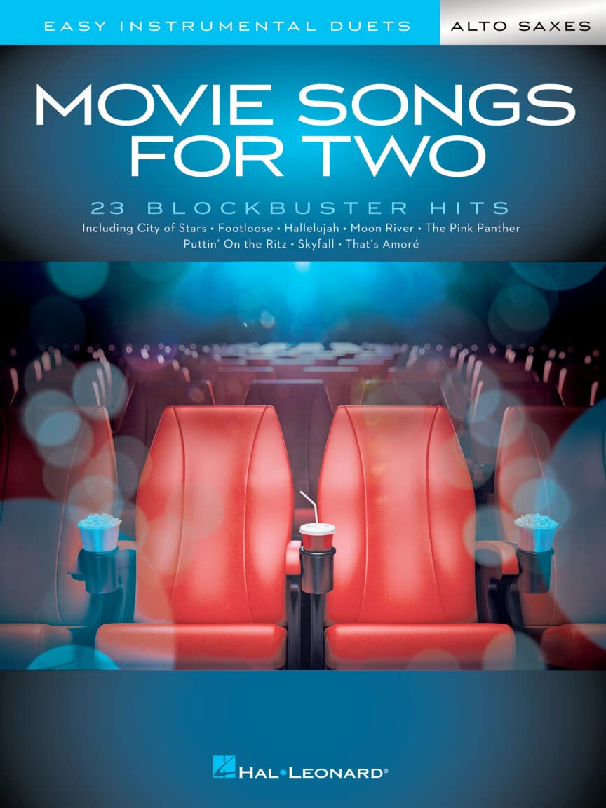 Movie Songs for Two Alto Saxes Easy Instrumental Duets