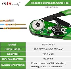 JRready ST2060-AS2G M22520 2 01 Indent Crimper Kit