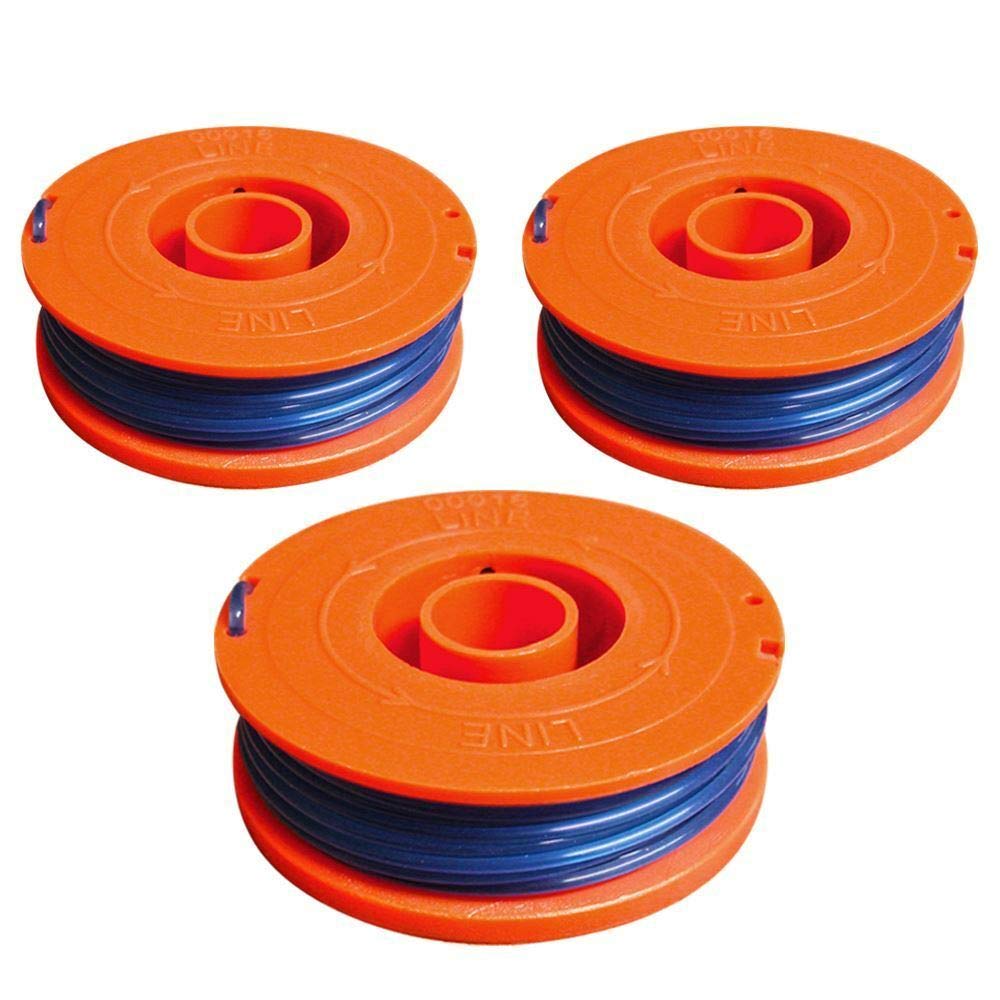 BMS 3 x Spool And Line Fits Flymo Revolution 2500 Single Line Strimmer Trimmer