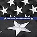 INNOCHEER Thin Blue Line Flag 3x5 ft - 210D Nylon, Embroidered Stars and Sewn Stripes with 2 Brass Grommets For Outdoor Events and Indoor Display