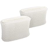 Ximoon WF2 Humidifier Filter Replacement for Vicks Kaz Humidifier, 2 Pack | Fit for Vicks Kaz Starry Night Cool Mist Humidifier V3500N V3700 V3100 V3900, Replacement for Protec PWF2 VEV400 Filters
