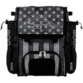 Boombah Mini Superpack Bat Pack - 8" x 12.5" x 18" - USA Pledge Black Ops Black/Charcoal/Steel