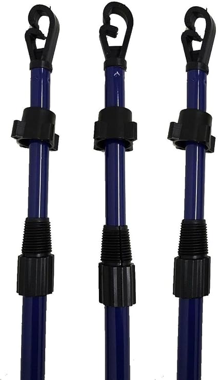 Kingfisher 2 4m Metal Heavy Duty Washing Line Prop Telescopic Home Garden Pole Clothing Laundry Support 3 Amazon Co Uk Kitchen Home