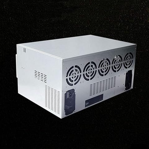 12 GPU Minería Crypto Caso de divisas plataformas Miner bricolaje Minería marco del aparejo