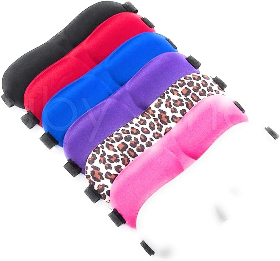 Niceyo 3D Sleep Eye Mask Shade Eye Cover Soft and Comfortable Mask for Sleeping Purple