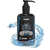 Huge Supplements Liquid Glycerol Supplement, Enhances Muscle Pumps, Increases Muscle Fullness, Boosts Endurance, Cellular Hydration Agent, Clean & Convenient Pump Top, Unflavored (60 Servings)