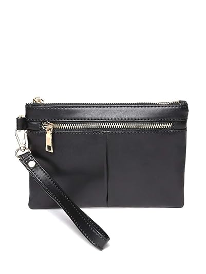 Carlton London Womens Shoulder bag with Pouch (BLACK)