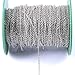 33FT Stainless Steel Cable Chain Link in Bulk for Necklace Jewelry Accessories DIY Making 2.5x3mm