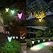 Icicle Color Changing Solar Lights,6 Pack Waterproof Outdoor Landscape Path Lights with 7 Color and 3 Modes Setting,Perfect Decoration Lighting for Garden Pathways & Flower Beds,Yard,Lawn,Fence