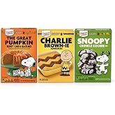 Duncan Hines Snoopy Holiday Baking, 3 Pack Pumpkin Bundt, brownie, crinkle cookies