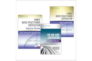 Complete FNP Certification Study Bundle – Includes Leik’s Family Nurse Practitioner Certification Intensive Review, Q&A Flashcards, and FNP and AGNP Certification Express Review