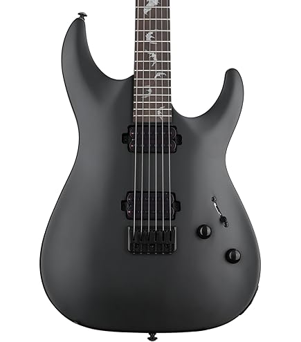 Amazon.com: Schecter Damien-6 FR SBK Electric Guitar - Satin