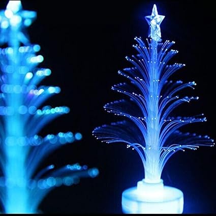 GYD Weihnachtsbaum Weihnachtsbaum Weihnachtsbaum Blinklicht bis Lampe Weihnachts Weihnachtsbaum mit Farbwechsler LED-Glasfase