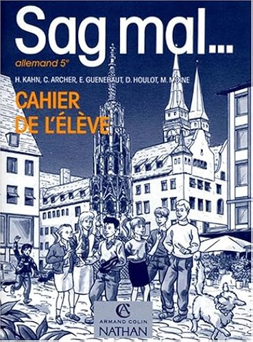 Download Sag mal, Allemand 5e, cahier élève PDF