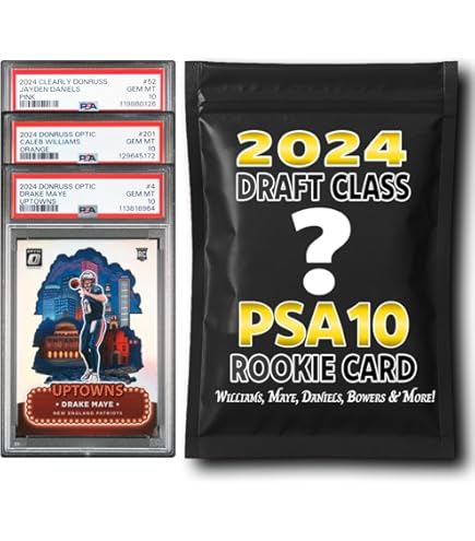 Amazon.com: PSA 10 Graded Football Rookie Card Mystery Box