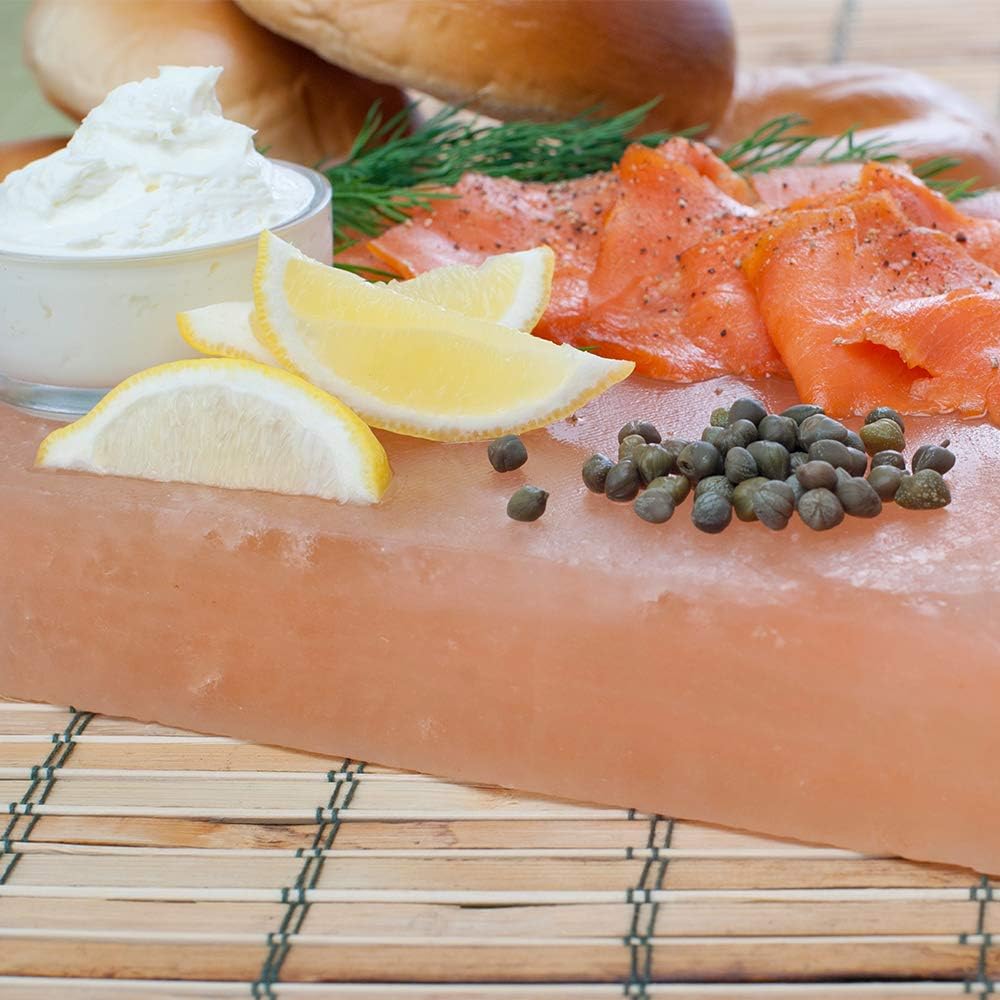 Charcoal Companion CC6036 Himalayan Salt Plate, 12 by 8 by 1.5": Garden & Outdoor