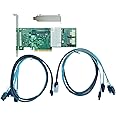 LSI 9211-8I RAID Controller Card FW:P20 IT Mode ZFS FreeNAS unRAID SAS PCI E RAID Expander + 2* SFF8087 SATA Cable